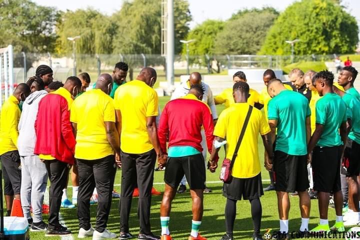 Update from Black Stars camp in Doha: Nine players train at Aspire Academy grounds