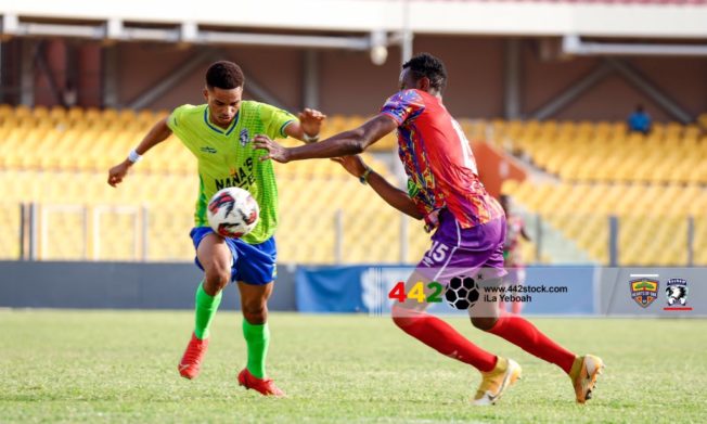 King Faisal beat Gold Stars to go joint top, Bechem United hold Champions Hearts of Oak in Accra – Premier League Round up