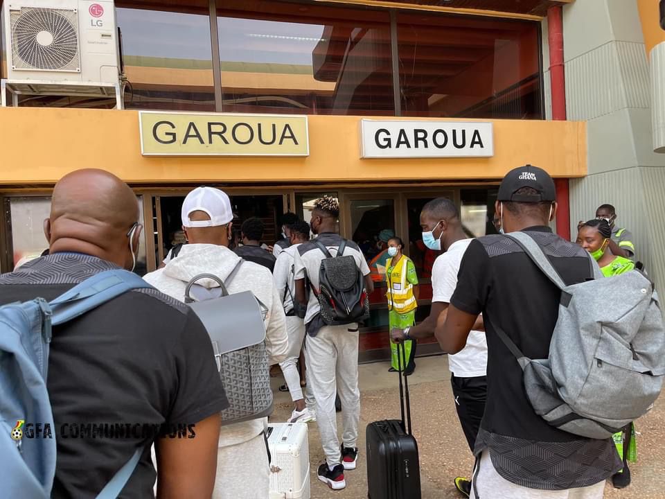 Black Stars arrive in Garoua for Comoros test