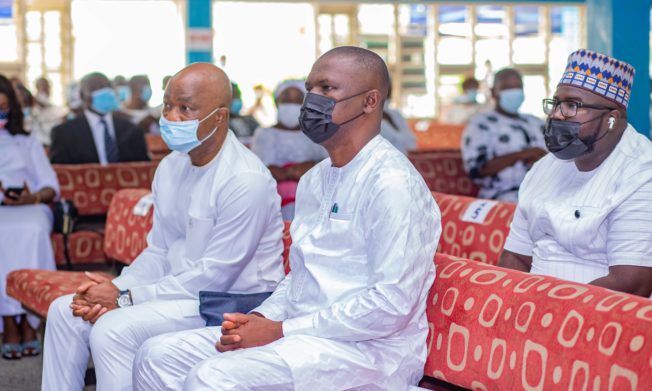 PHOTOS: Mutapha Ussif, Pinnick, Nyantakyi attend Simeon-Okraku Memorial service