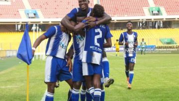 Accra Great Olympics obliterate Aduana FC, Dreams FC hold Medeama at Tarkwa