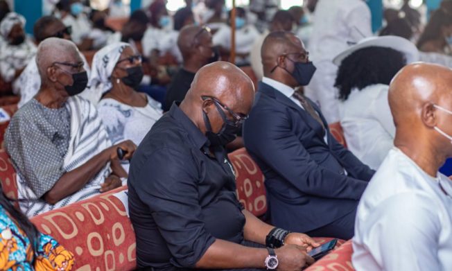 Amaju Pinnick, others thronged Accra to offer Sympathy to President Simeon-Okraku