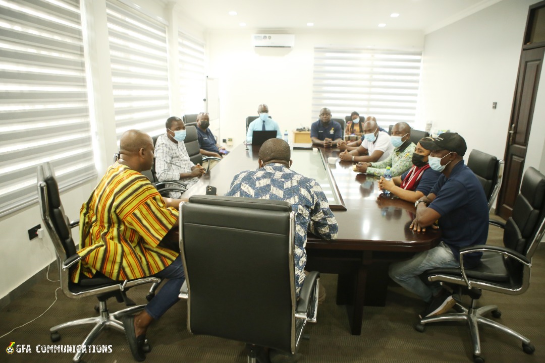 Volta Regional Executives call on President Simeon-Okraku and Executive Council