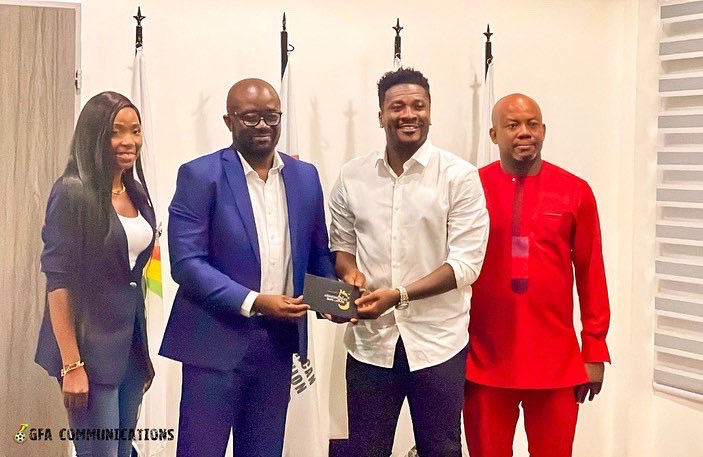 Presidents Akufo Addo, Patrice Motsepe and Simeon-Okraku attend Asamoah Gyan book launch Saturday