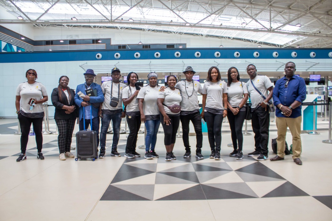 PHOTOS: Black Maidens off to Conakry for World Cup qualifier