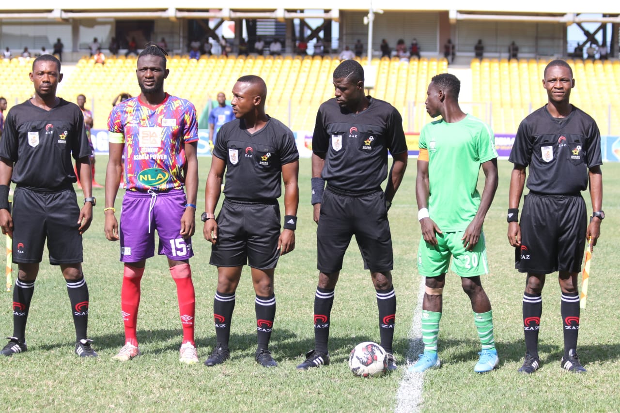 Match Officials for Ghana Premier League Matchweek 27