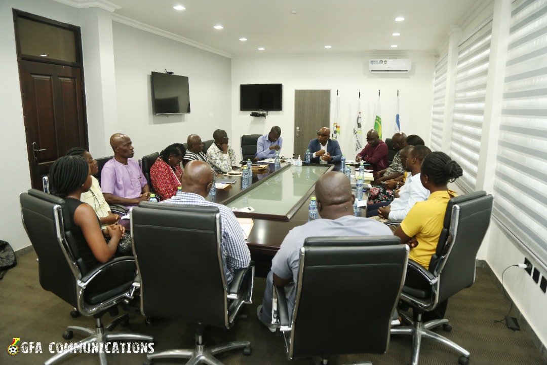 Black Princesses Management and Technical team meet GFA to plan for World Cup
