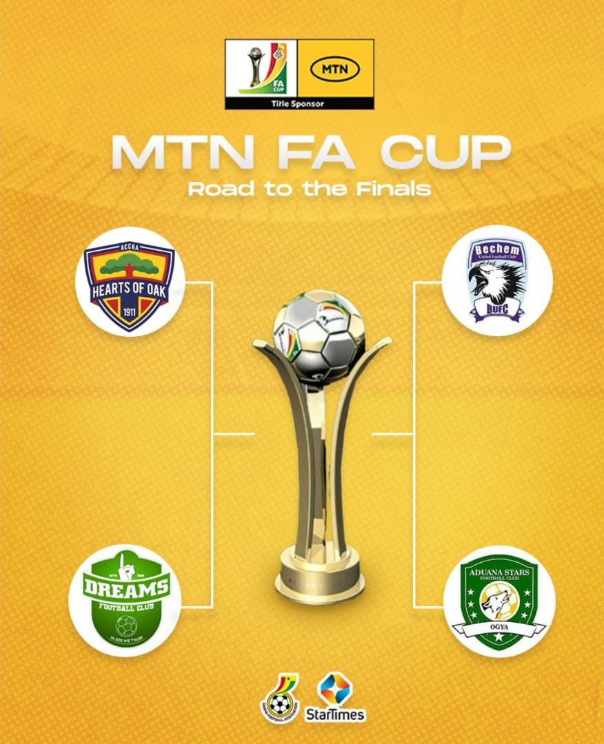 Dates For MTN FA Cup Semifinal Games Announced