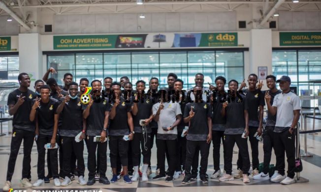 Black Satellites depart Accra for WAFU Cup of Nations in Niger