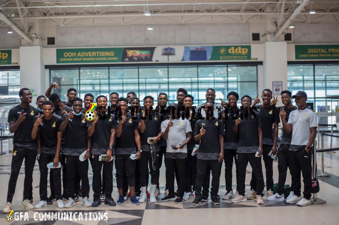 Black Satellites depart Accra for WAFU Cup of Nations in Niger