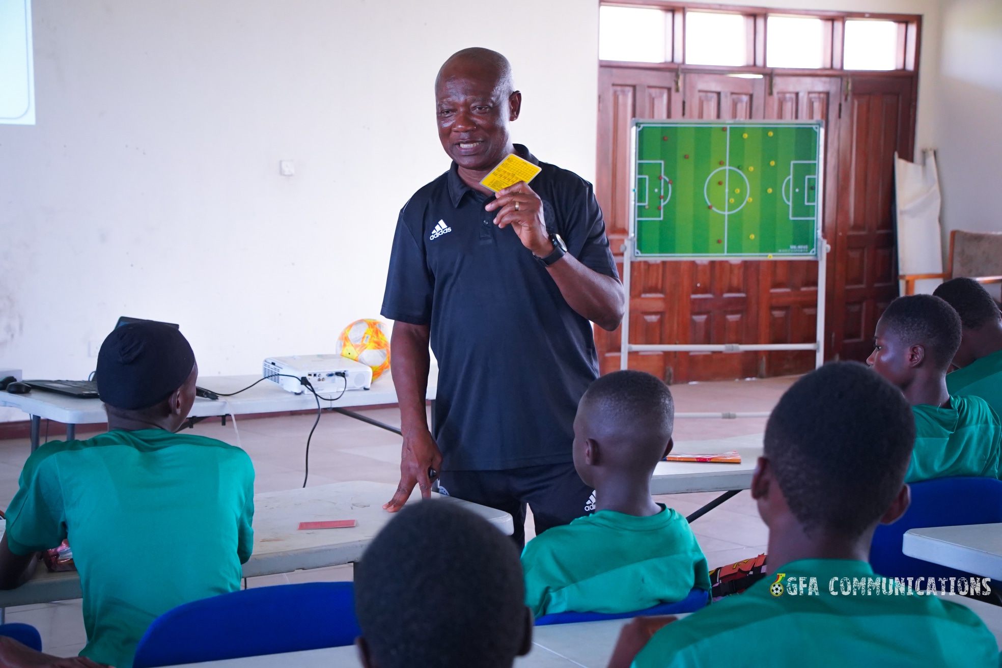 PHOTOS: Catch Them Young referees train at Prampram