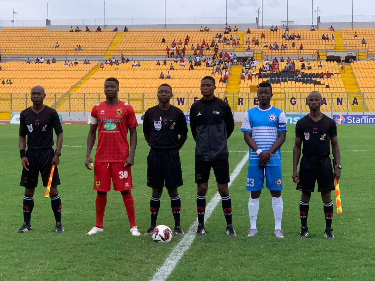 Match Officials for Ghana Premier League Matchweek 31