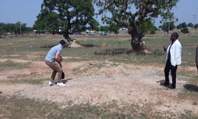 Update on Bolgatanga artificial turf project: FIFA expert completes soil inspection tests