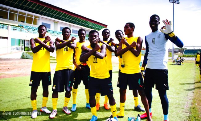 Camp News: Black Starlets train at Nduom Stadium ahead of Tuesday’s semi’s clash against Burkina Faso