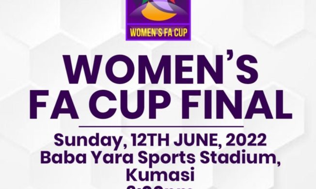 Women’s FA Cup: Final to take place at Baba Yara Sports Stadium on June 12