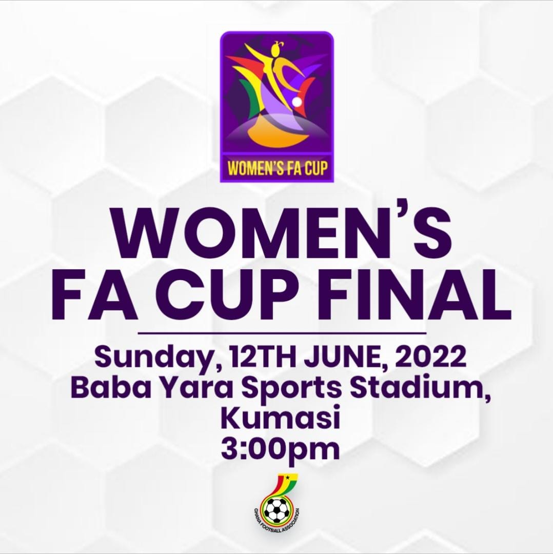 Women’s FA Cup: Final to take place at Baba Yara Sports Stadium on June 12