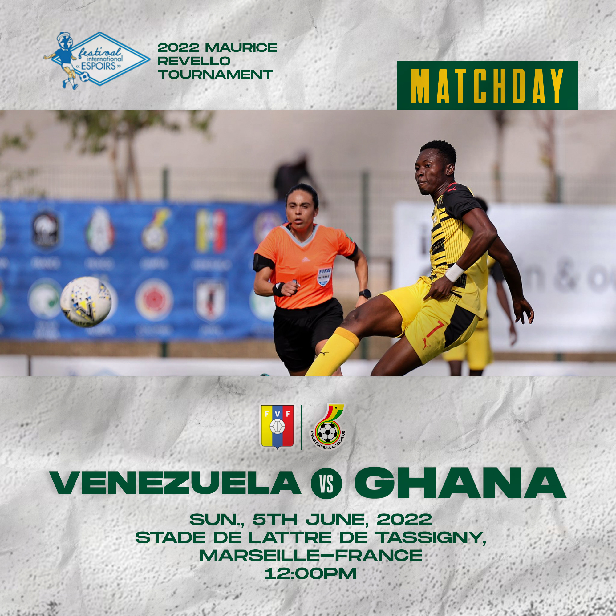 Maurice Revello Tournament: Black Satellites XI for Venezuela match