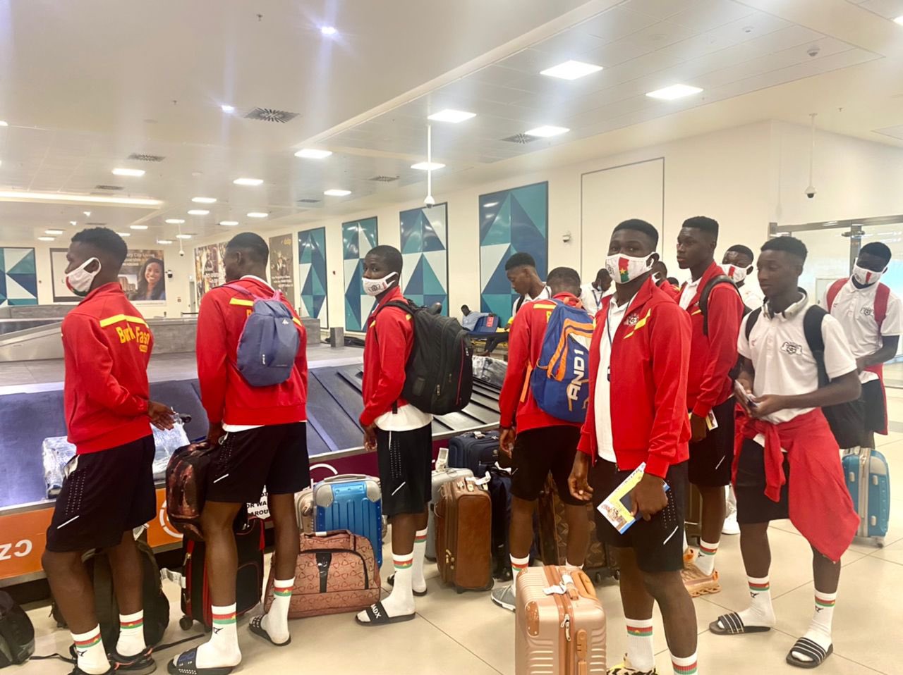 Burkina Faso, Nigeria, Niger, Cote D’Ivoire arrive for WAFU B U-17 Cup of Nations