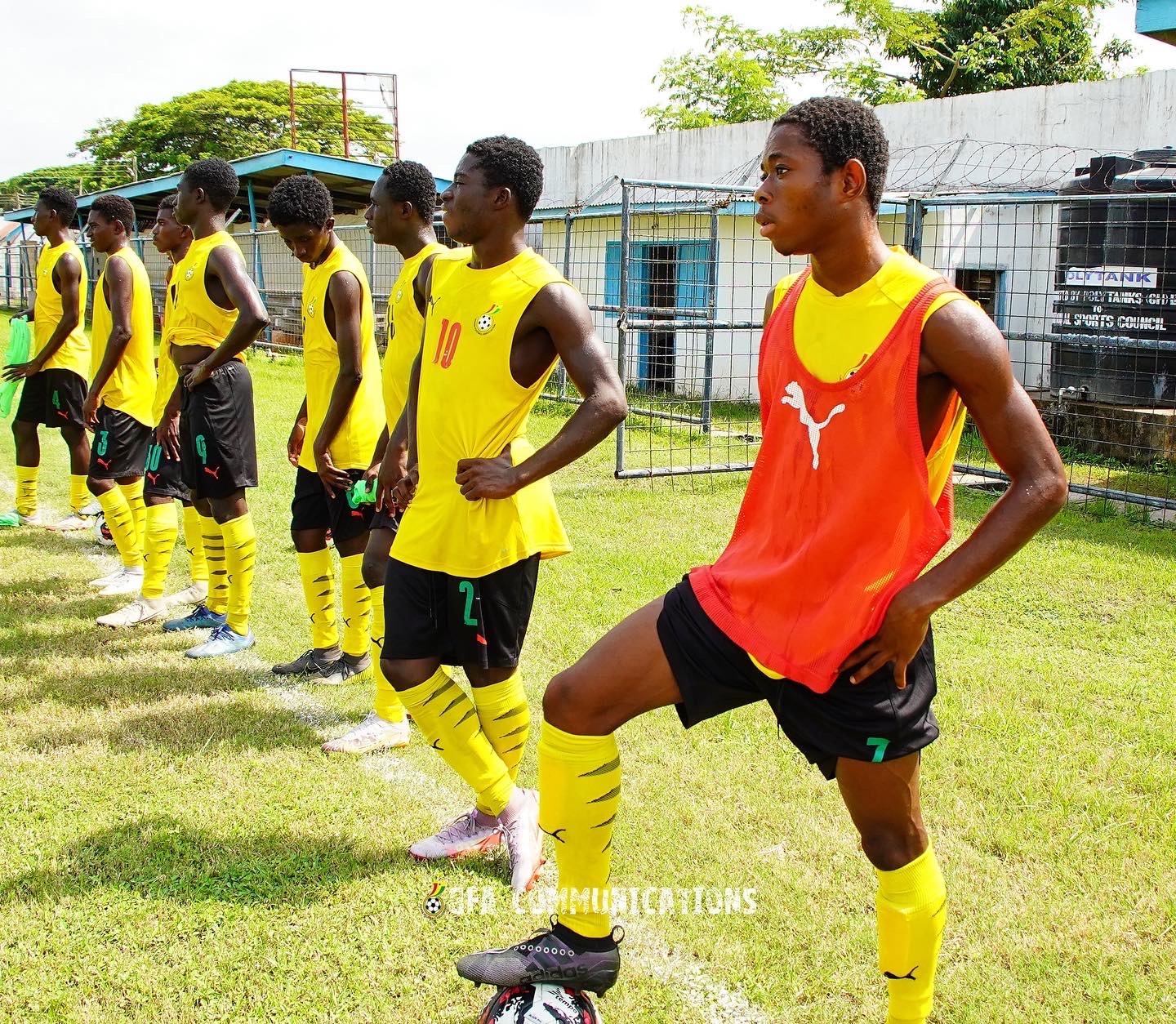 WAFU B U-17 Cup of Nations: Black Starlets hold first training at Robert Mensah Stadium ahead of kick off