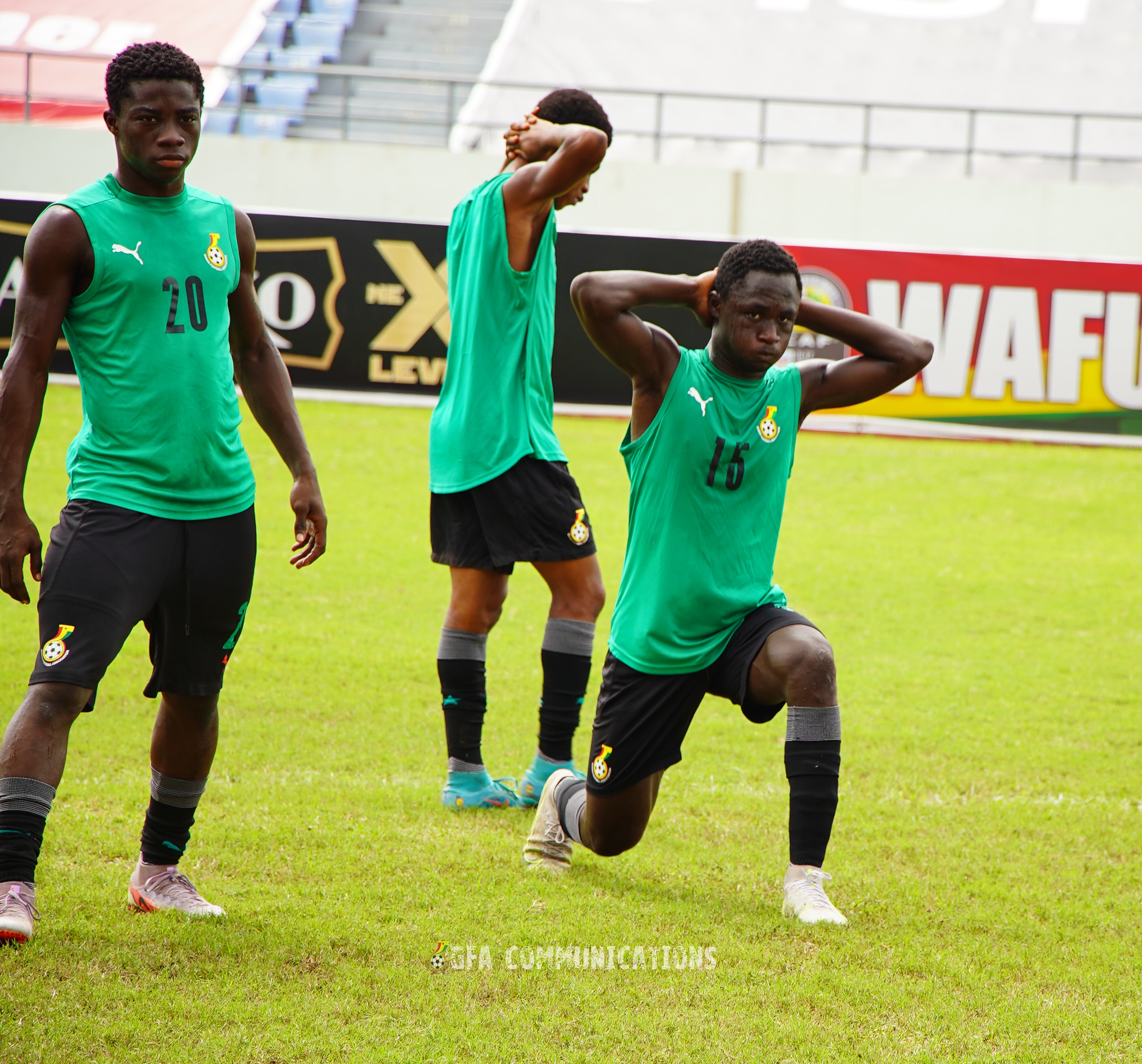 Black Starlets hold final training session ahead of third-place game