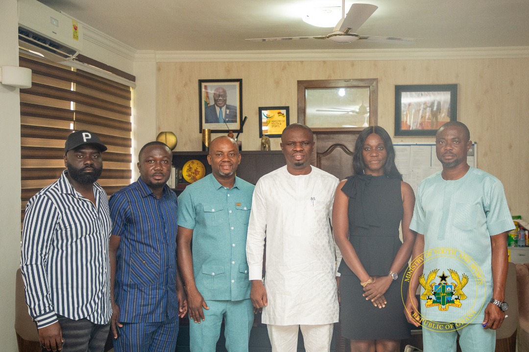 WAFU U-17 LOC call on Youth and Sports Minister Mustapha Ussif