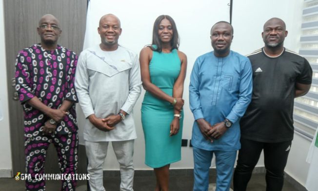 WAFU B U-17 LOC meet Executives of regional body in Accra ahead of big kick off