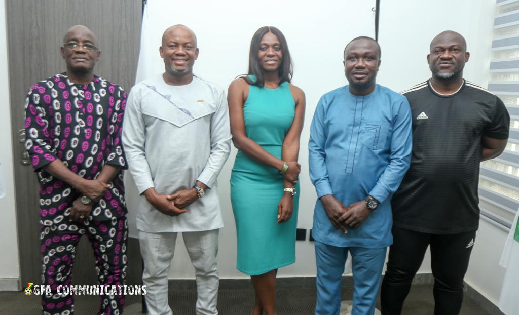 WAFU B U-17 LOC meet Executives of regional body in Accra ahead of big kick off