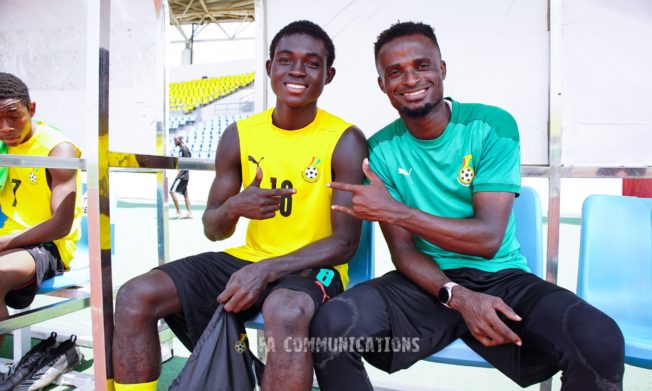 Ignatius Osei-Fosu joins Black Starlets in camp after missing first Group match