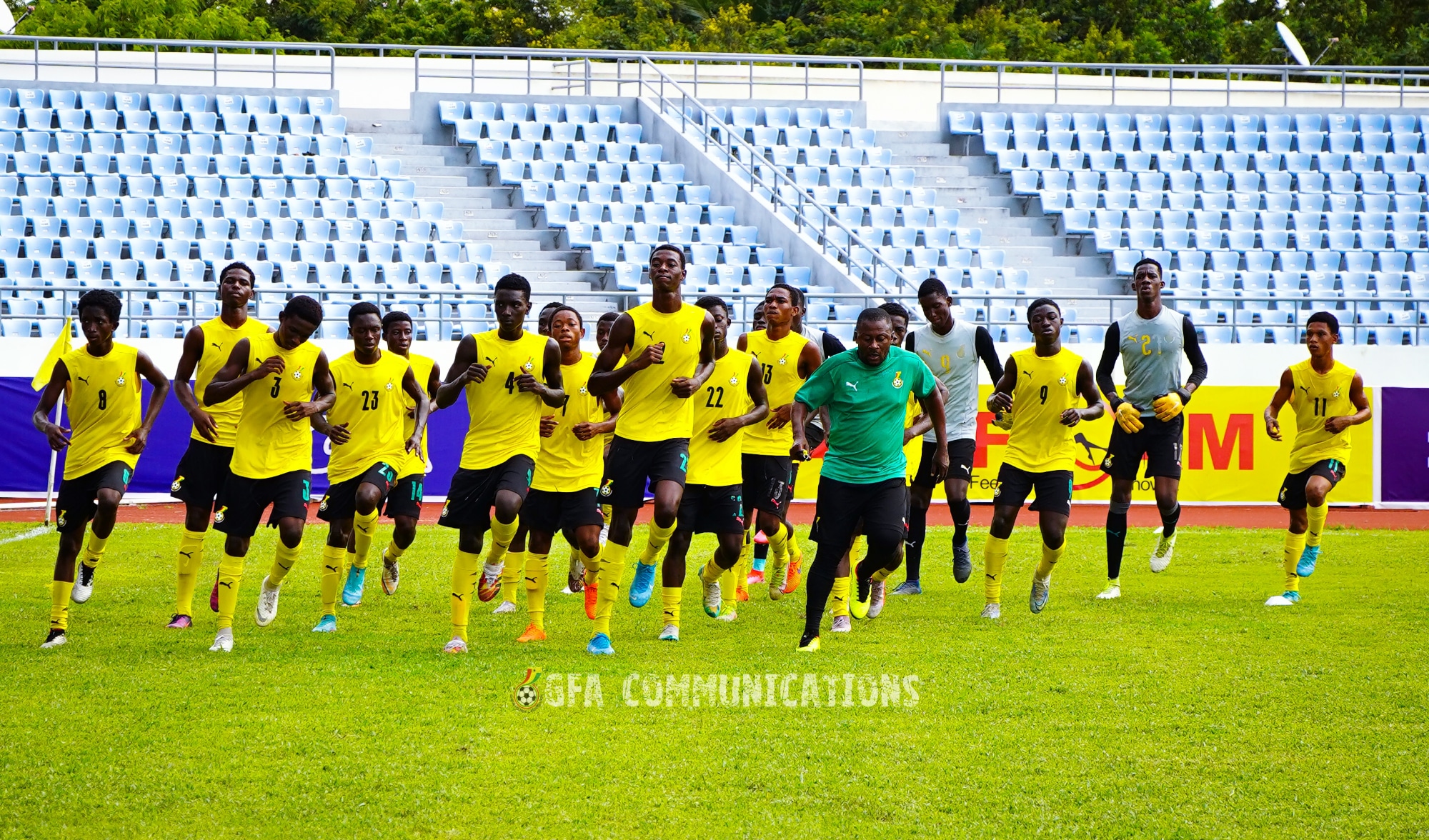 PHOTOS: Black Starlets continue preparations for second Group game against Togo
