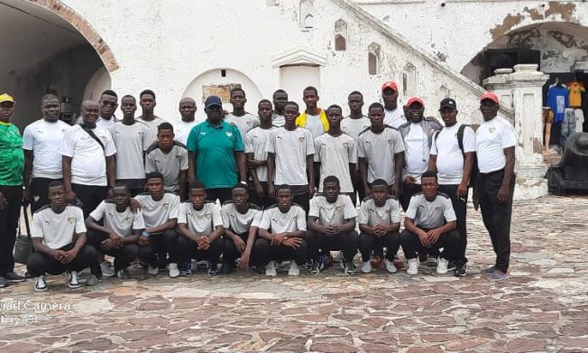 Togo U-17 team visit Cape Coast castle after WAFU Cup of Nations exit