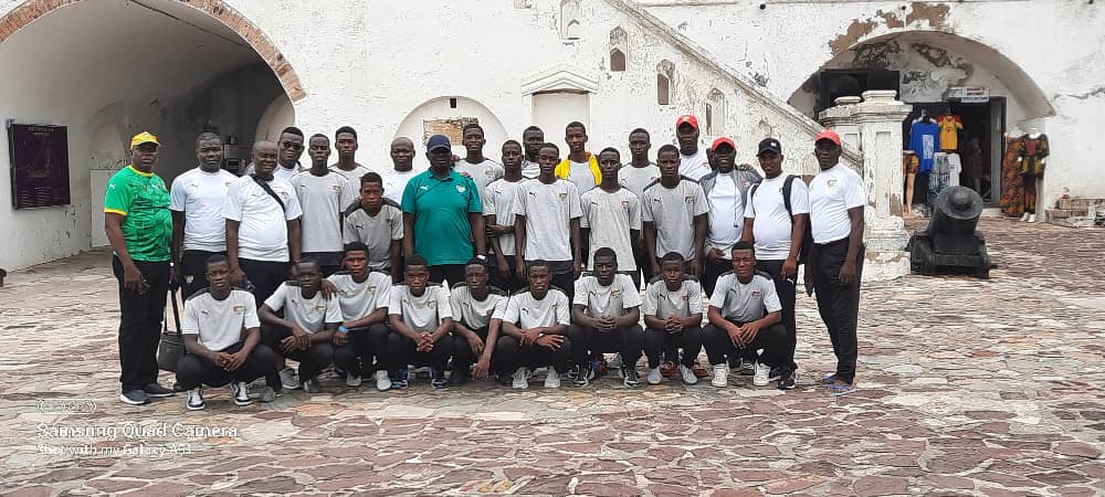 Togo U-17 team visit Cape Coast castle after WAFU Cup of Nations exit