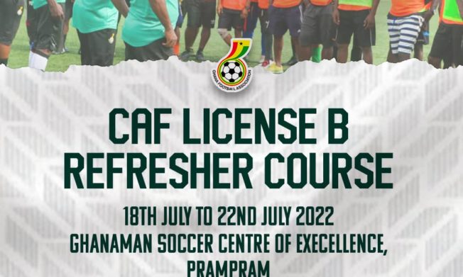GFA License B Refresher Course set for July 18-22