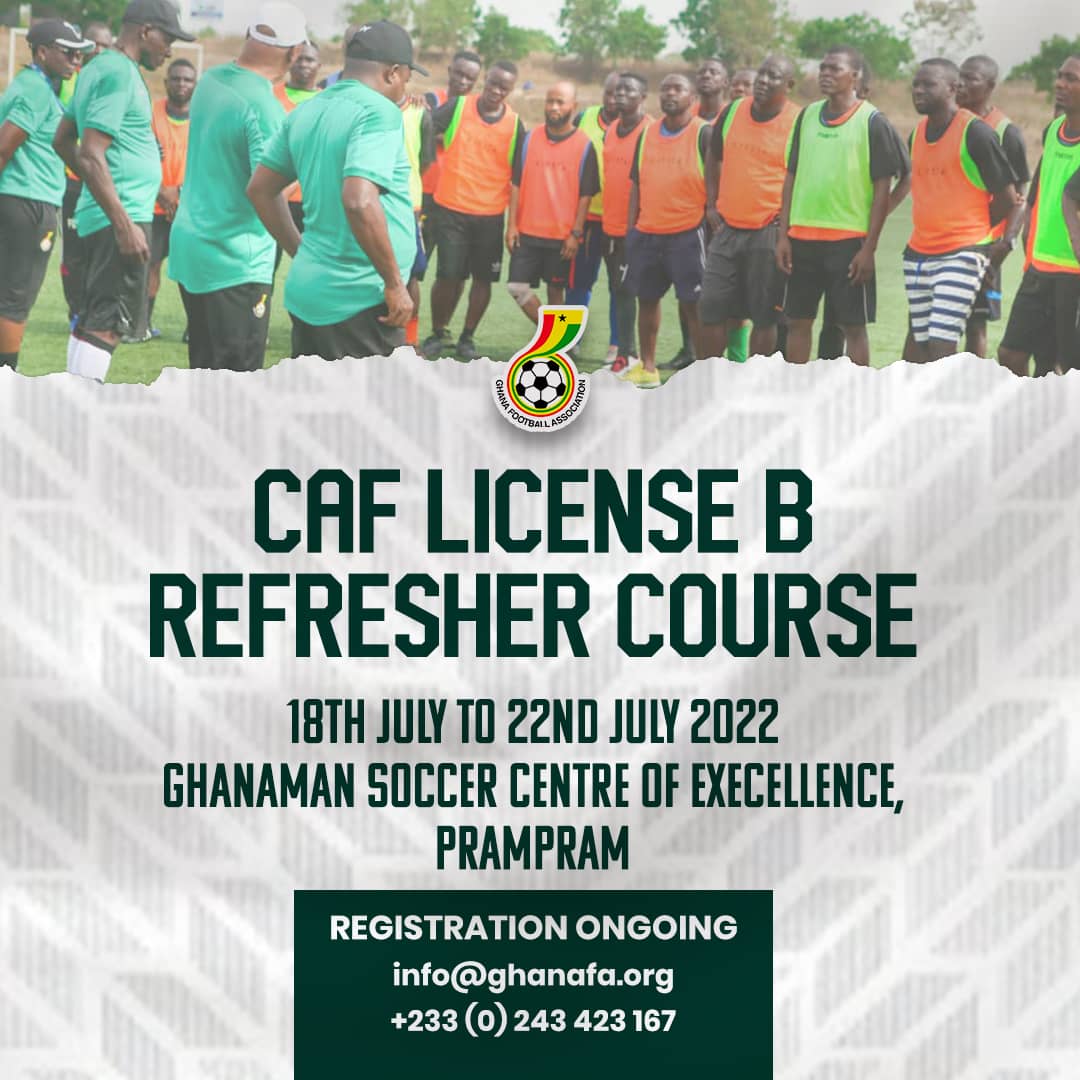 GFA License B Refresher Course set for July 18-22