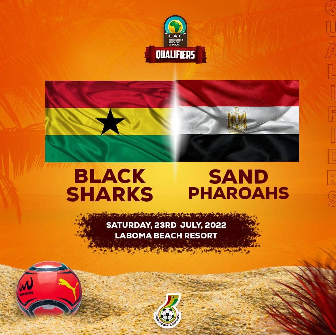 Ghana host Egypt in 1st leg of Beach Soccer AFCON Qualifiers in Accra