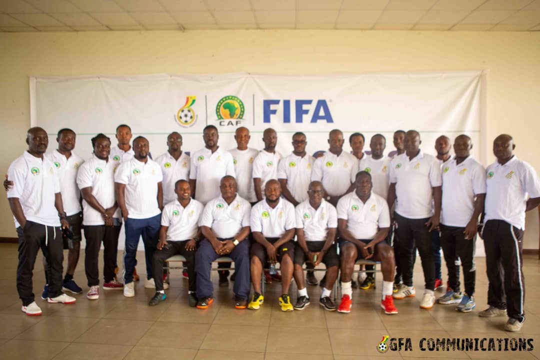 Third CAF License B Refresher Course end at Prampram