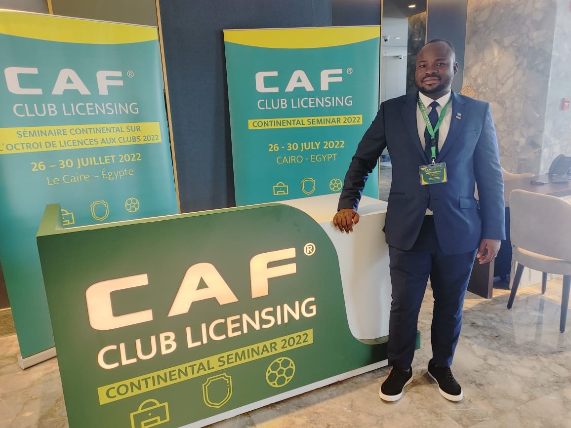 Club Licensing Manager Julius Ben Emunah attends CAF Club Licensing continental seminar in Cairo