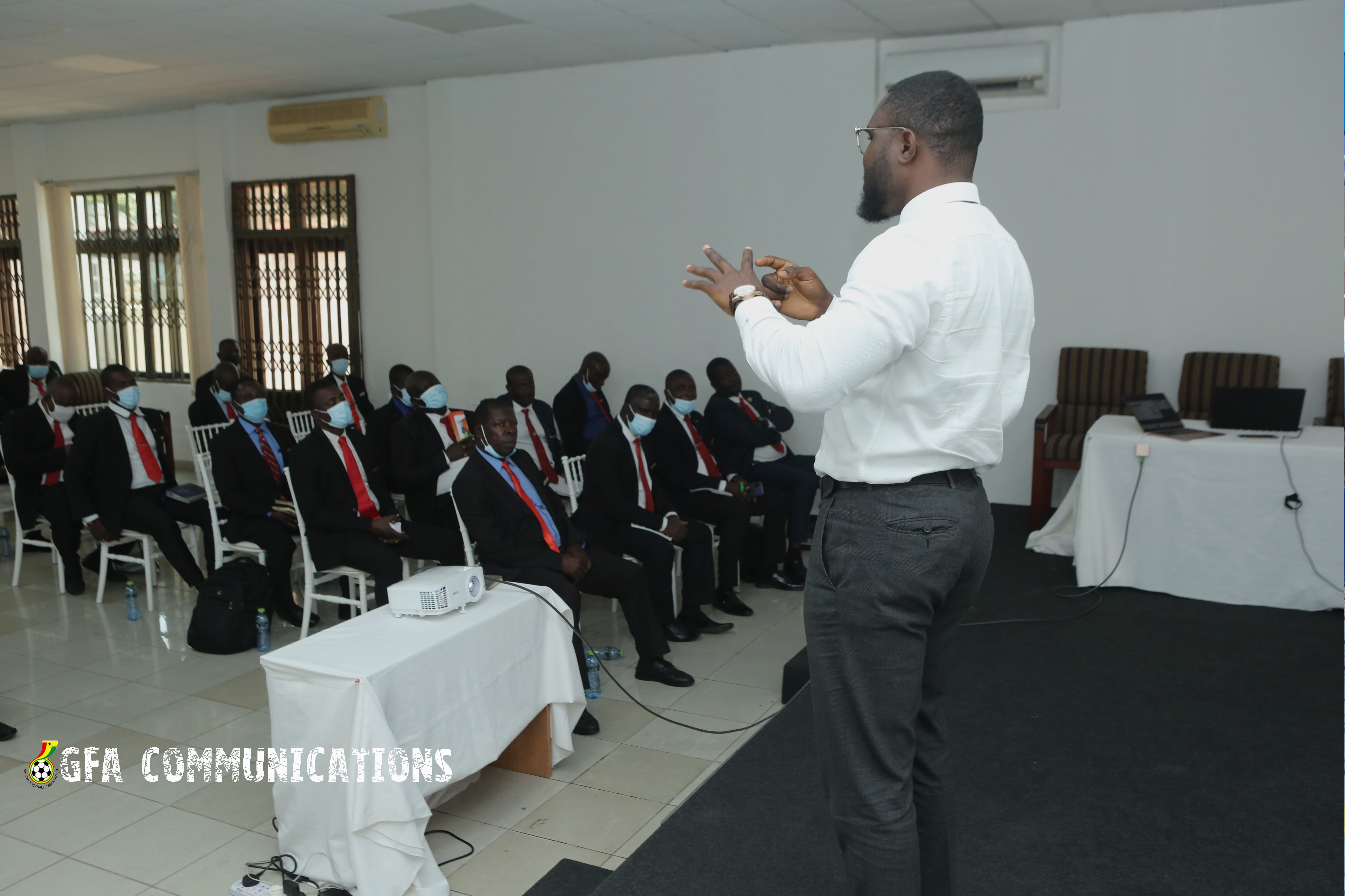 GFA hold training workshop for Premier League Match Commissioners ahead of new season