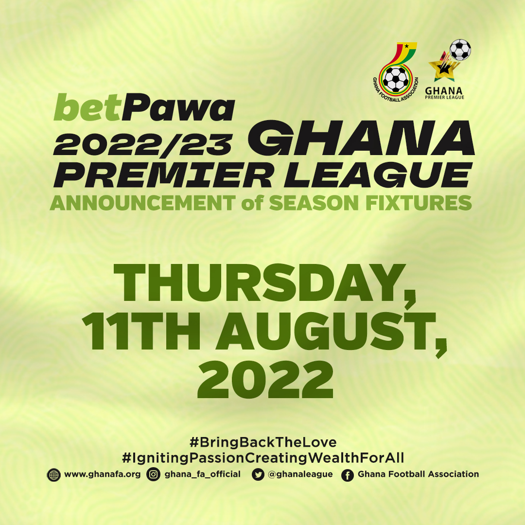 2022/23 betPawa Premier League fixtures go public Thursday