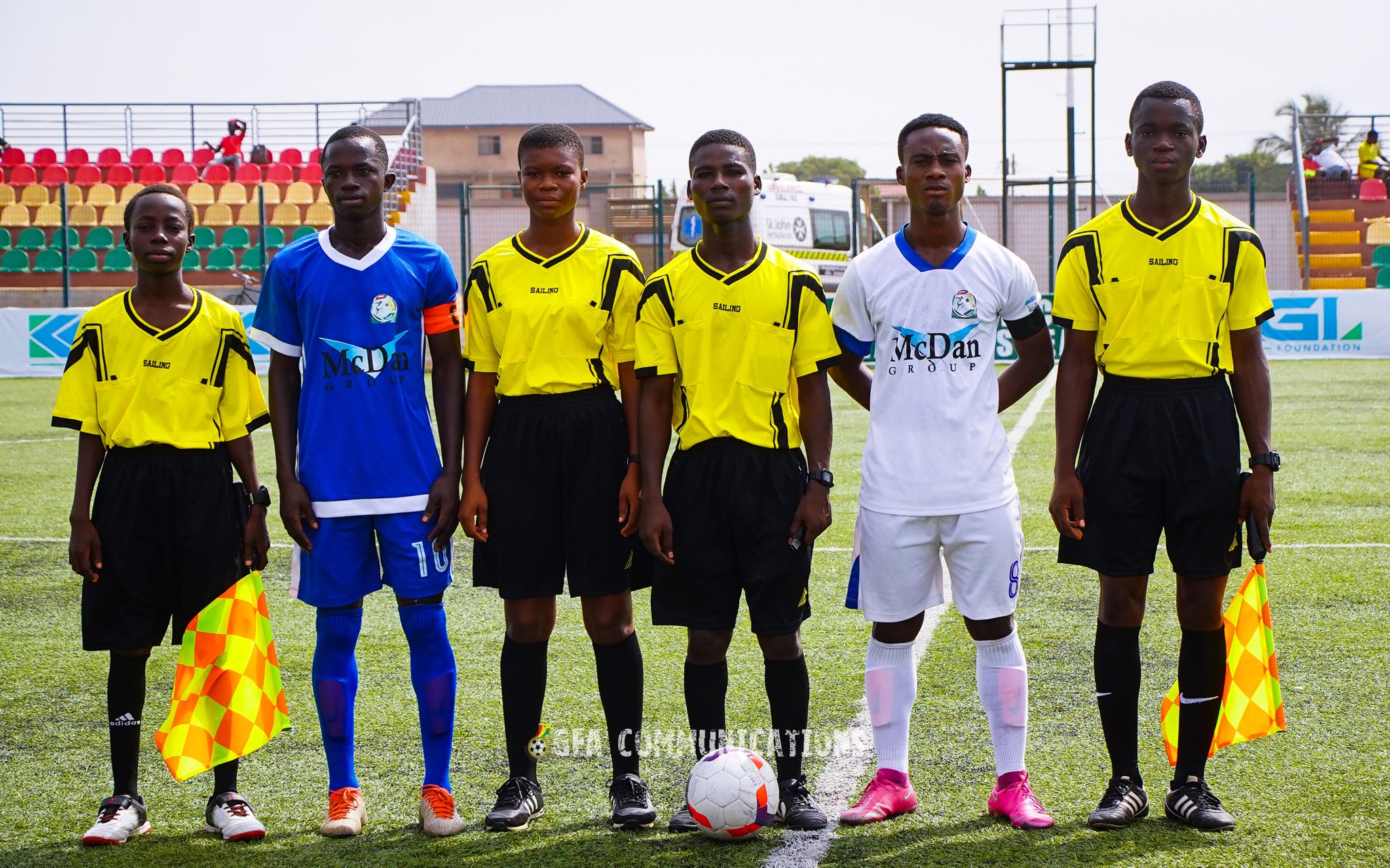 Match Officials for DOL Super Cup Match Day Two