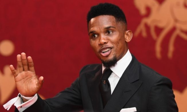 Qatar Legacy Ambassador Samuel Eto’o visits Ghana for two days as part of build up to FIFA World Cup