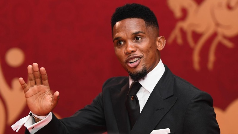 Qatar Legacy Ambassador Samuel Eto’o visits Ghana for two days as part of build up to FIFA World Cup
