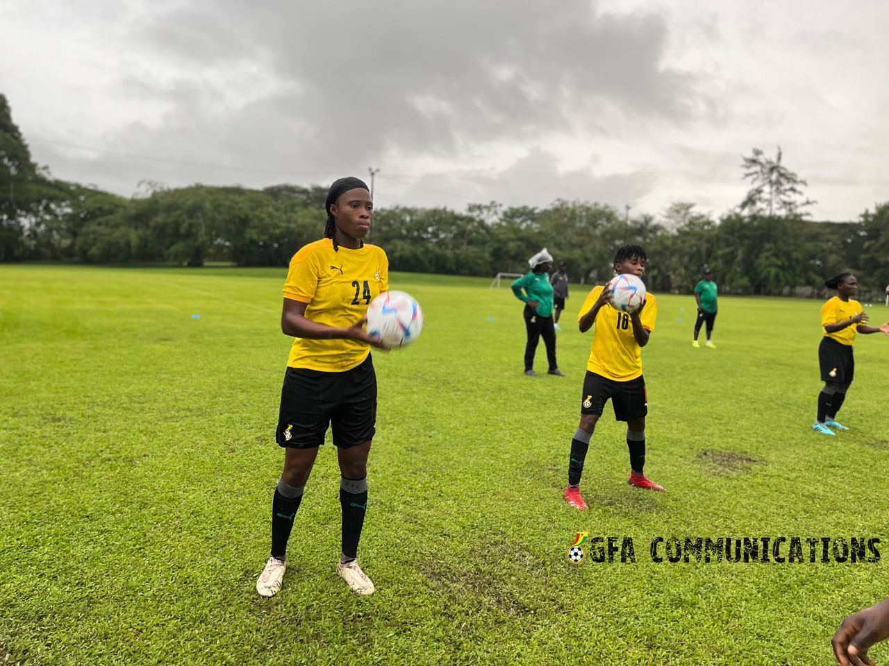 Black Princesses hold first training in San Jose ahead of World Cup