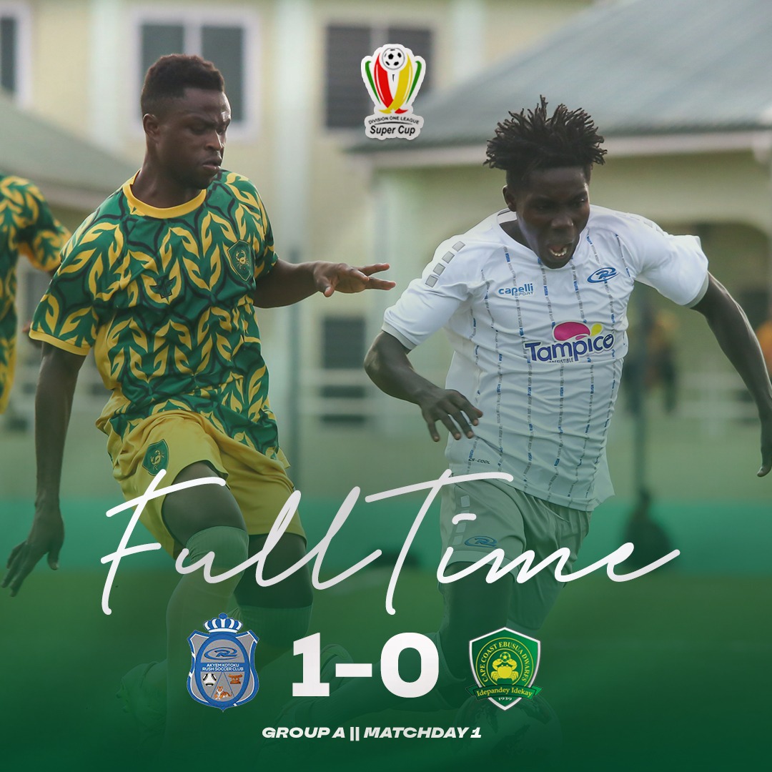 Dzikoe powers Kotoku Royals to slim win over Ebusua Dwarfs in DOL Super Cup