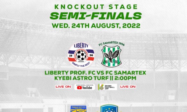 Liberty, Nsoatreman, Tamale City and Samartex make DOL Super Cup semifinals