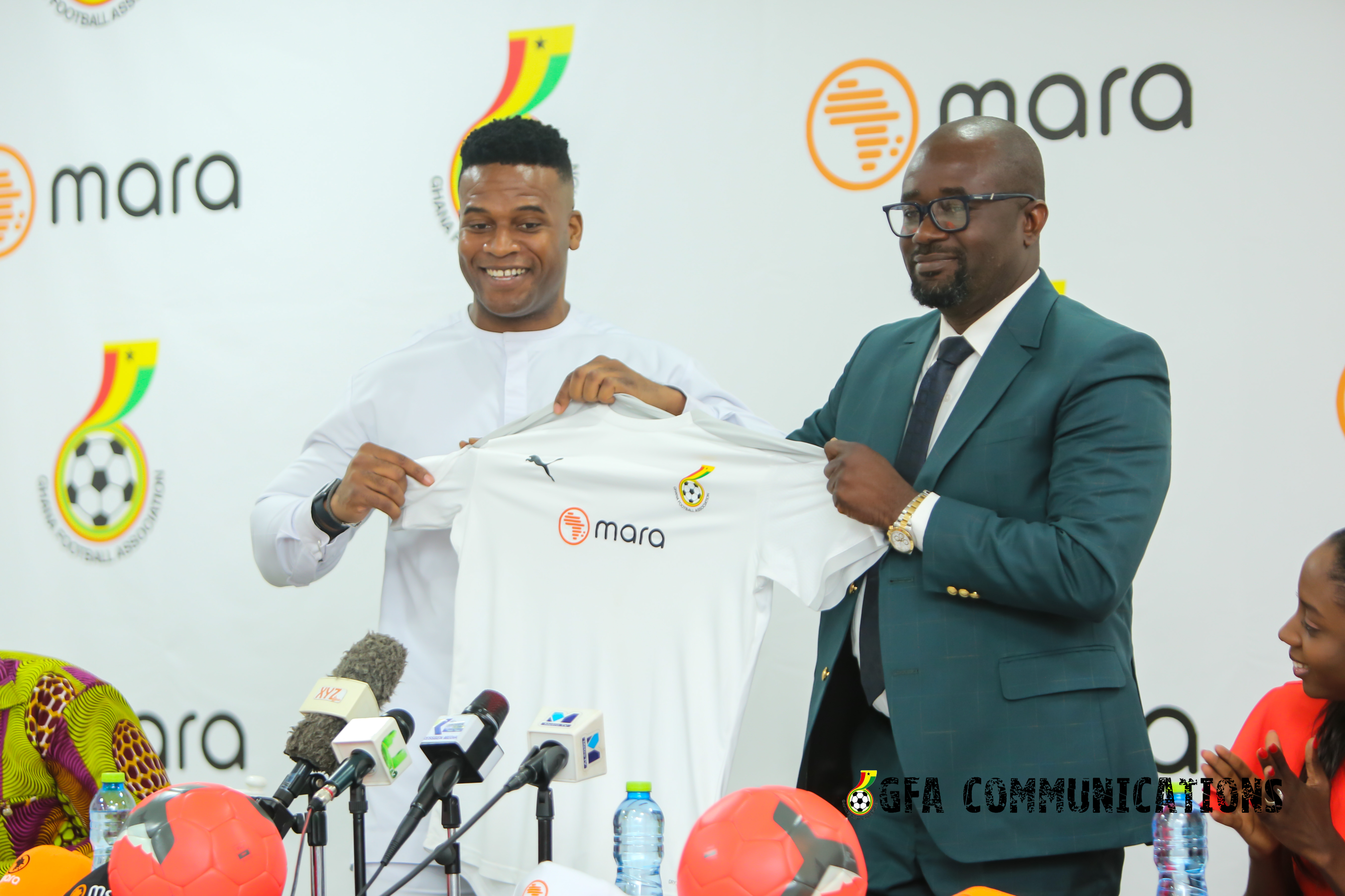 PHOTOS: Mara comes on board as official Black Stars partner