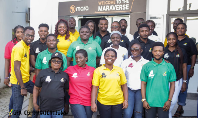 GFA Staff wear customized shirts to support Black Stars 4th appearance at FIFA World Cup
