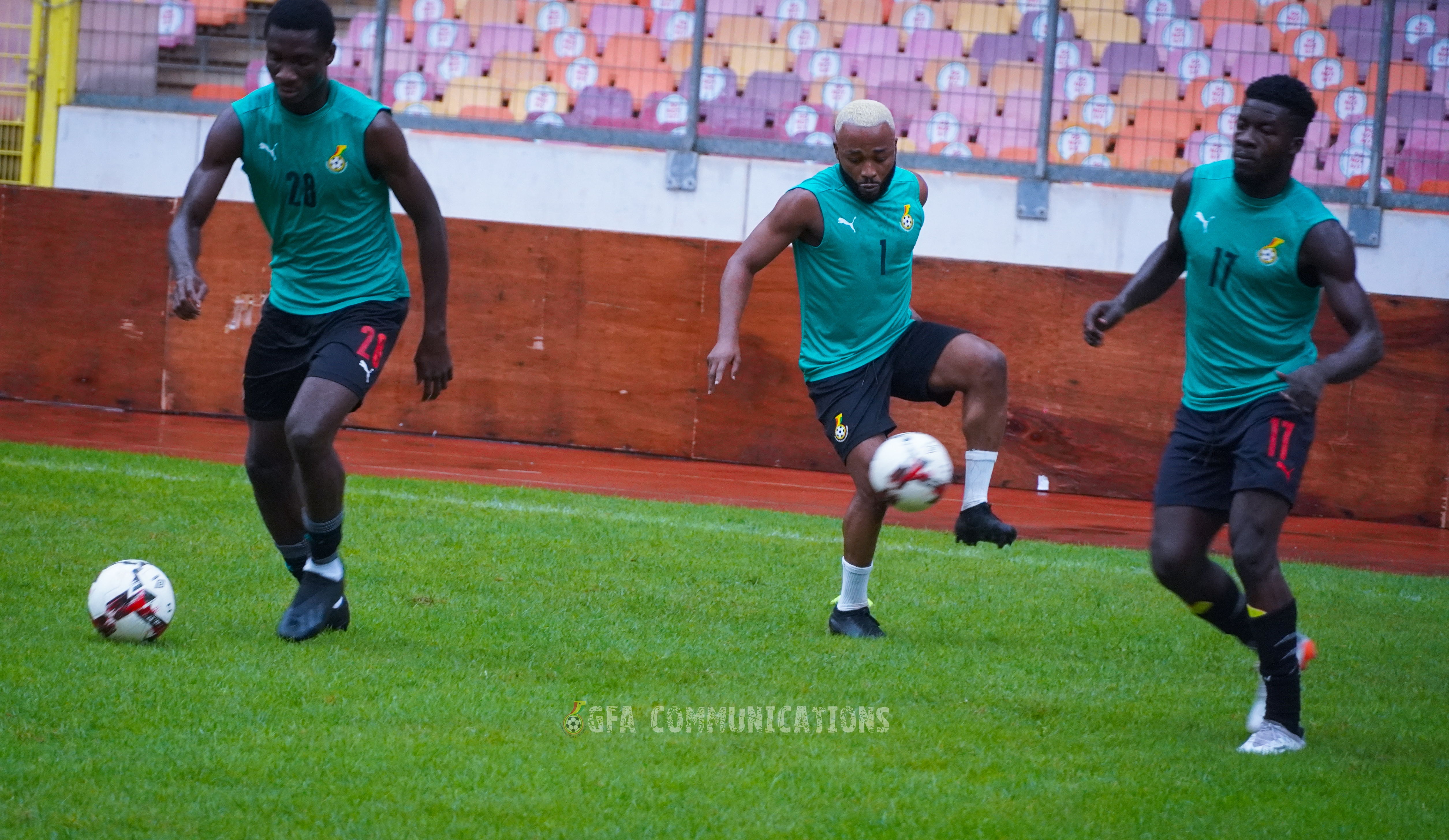 Black Galaxies hold training session at MKO Abiola Stadium in Abuja