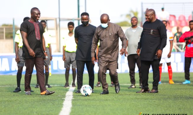 President Simeon-Okraku kicks off KGL Foundation U-17 Inter Club Champions League