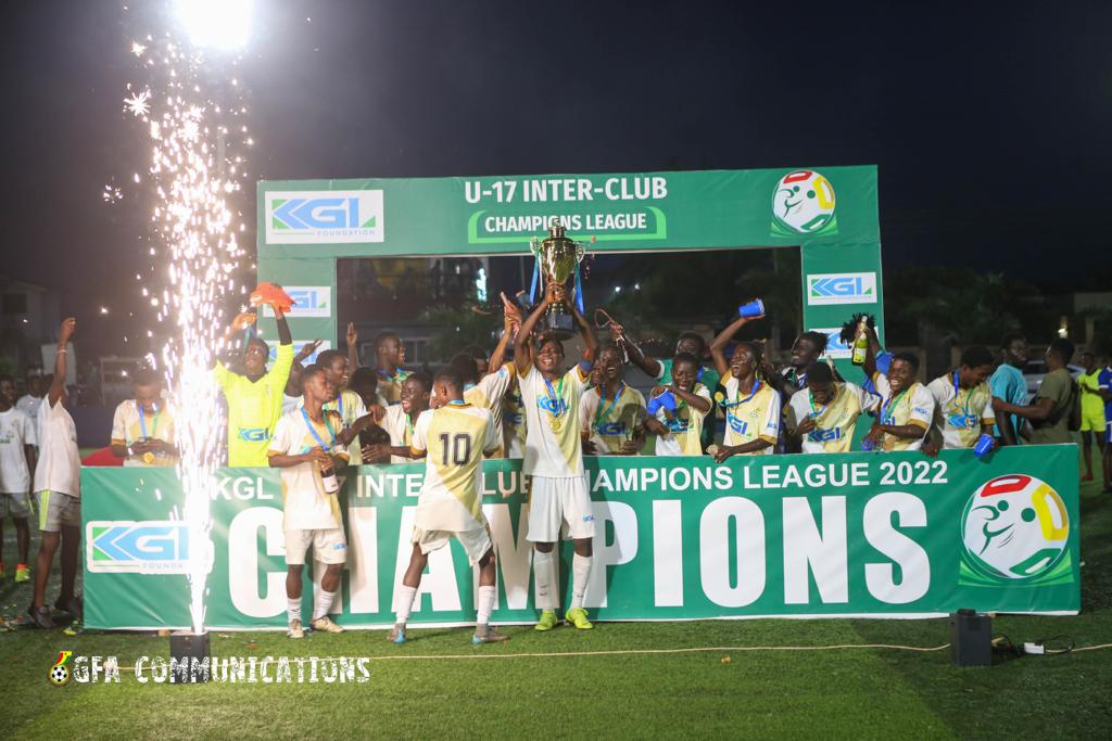 PHOTOS: Great Corinthians beat Tamale Republicans to win KGL Foundation U-17 Champions League