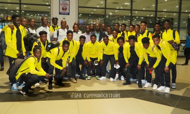 Black Meteors depart for CAF U23 qualifier first-leg against Mozambique